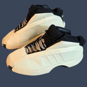 Adidas Crazy 1 Wonder White Stormtrooper Vibes Kobe 1 Kobe Bryant Size 8.5